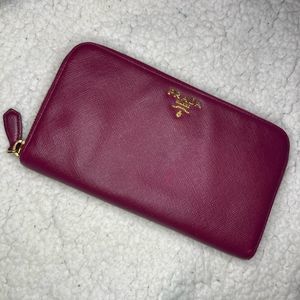 Prada Long Wallet Zipper